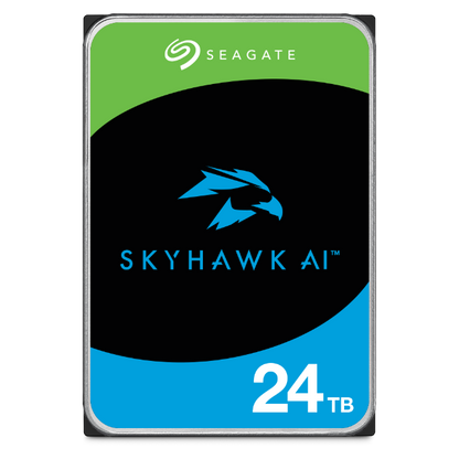 Disco Duro para Videovigilancia Seagate SkyHawk 24TB 3.5 SATA III 6 Gbit/s 7200RPM 512MB Cache