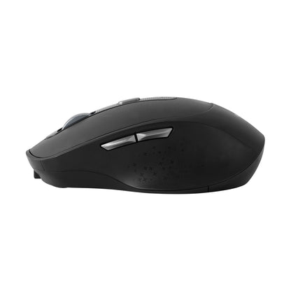 MOUSE VORAGO MO-450 INALAMBRICO Y BLUETOOTH RECARGABLE TIPO C NEGRO