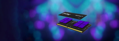 Memoria RAM Kingston para Laptop FURY Impact DDR5 DDR5 5600MHz 32GB Non-ECC CL40 262-pin SO-DIMM XMP