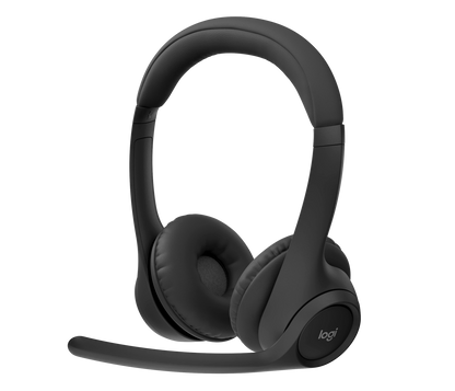 Diadema Logitech Zone Vibe 300 Inalámbrica con Microfono Color Negro