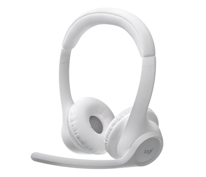 Diadema Logitech Zone Vibe 300 Inalambrica con microfono  Color Blanco