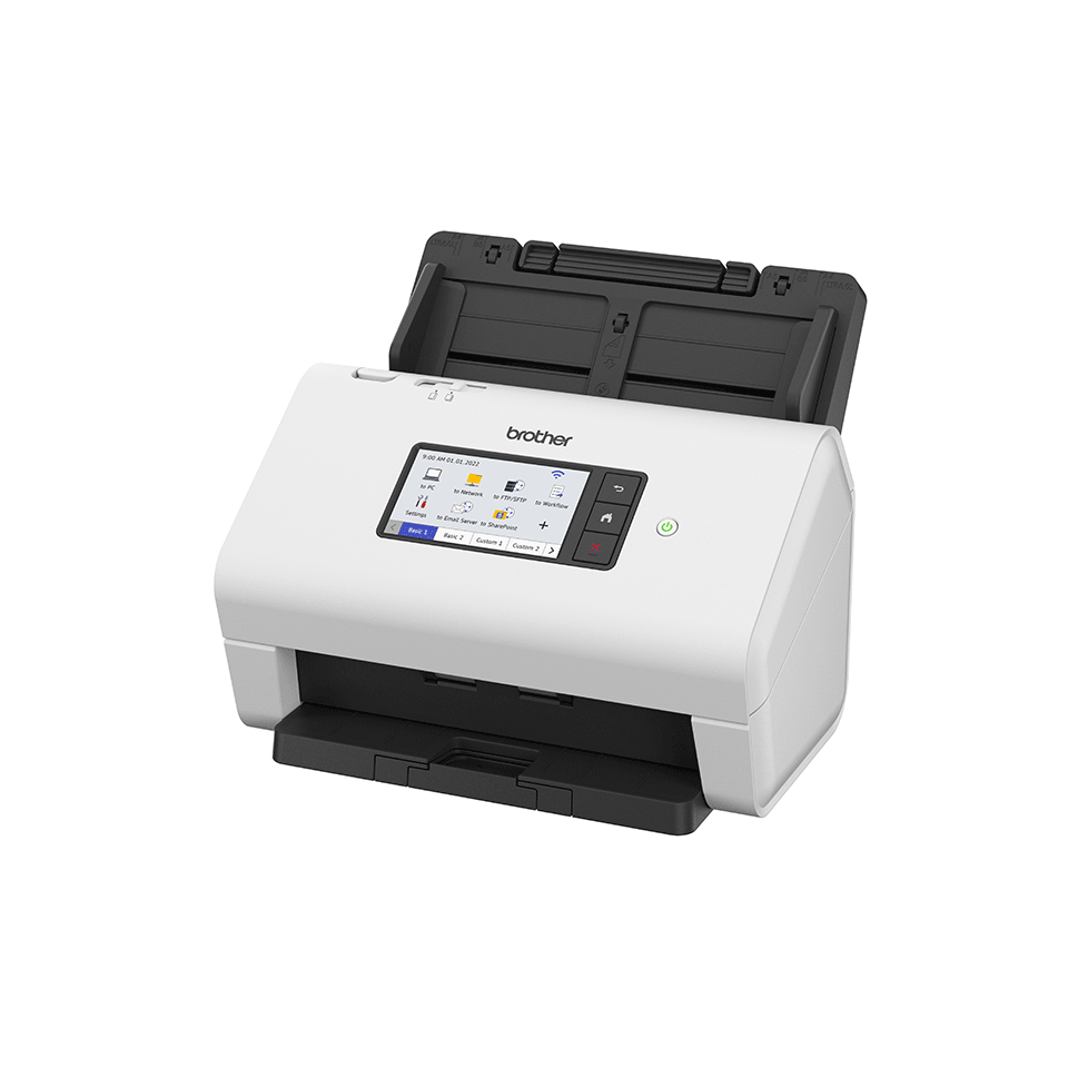 Escaner Brother ADS-4900W Profesional Alto Volumen Resolución 1200 ppp 100 PPM ADF