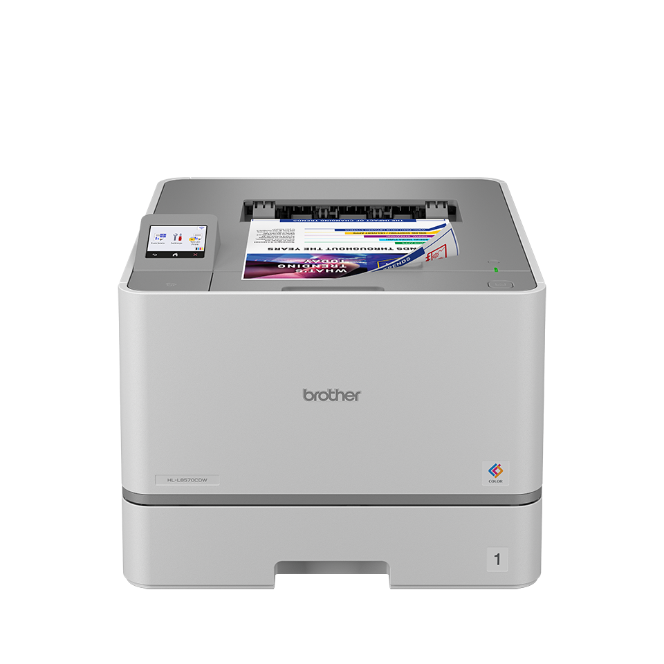 Impresora Láser Brother a color HLL8570CDW (Valor) para empresas con funciones de seguridad avanzadas