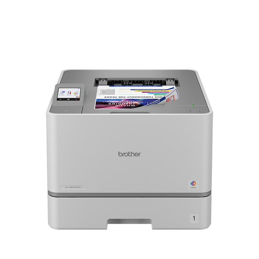 Impresora Láser Brother a color HLL8570CDW (Valor) para empresas con funciones de seguridad avanzadas