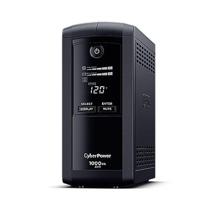 UPS CYBERPOWER 1000VA 600W 9 CONT PANTALLA LCD INTELIGENTE M