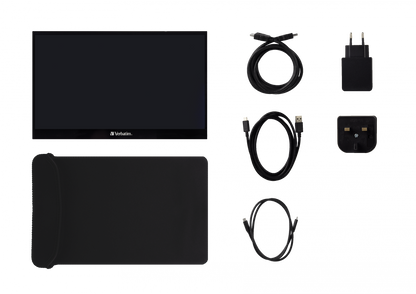 Monitor Touch Portatil Verbatim 17.3" Full HD (1080p) Resolucion 1920 x 1080