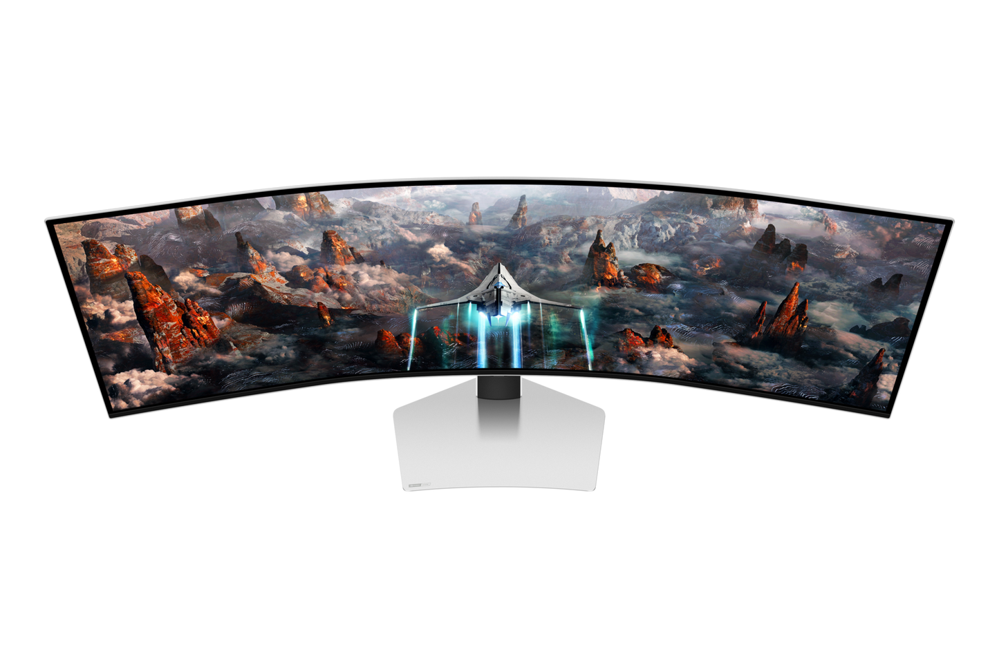 Monitor Gaming Samsung 49" Curvo 1800R Oled Resolucion 5120x1440 Panel Oled