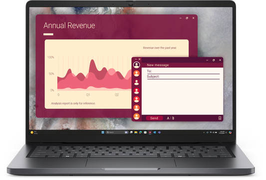 Laptop Dell Pro 14 PC14250 ULTRA 5-225U RAM 16GB 512 SSD W11 PRO 1Y Basico