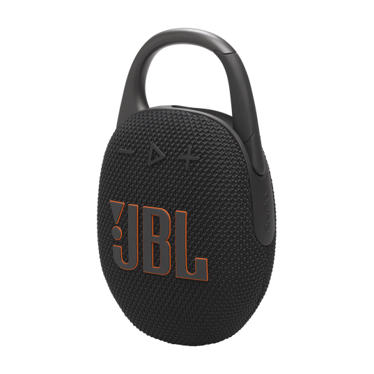 Altavoz JBL Clip 5 inalámbrico portátil resistente al agua color Negro
