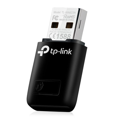 TARJETA DE RED INALAMBRICA TP-LINK USB MINI N 300MBPS CHIPSE