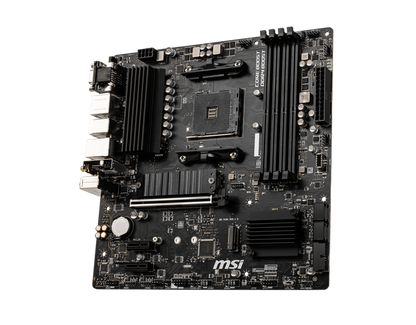 Tarjeta Madre MSI B550M Pro-VDH WIFI 4xDDR4 128GB 4400Mhz PCIe 4.0 M.2 1xHDMI 1xDP 1xVGA S AM4 mATX Wi-Fi BT