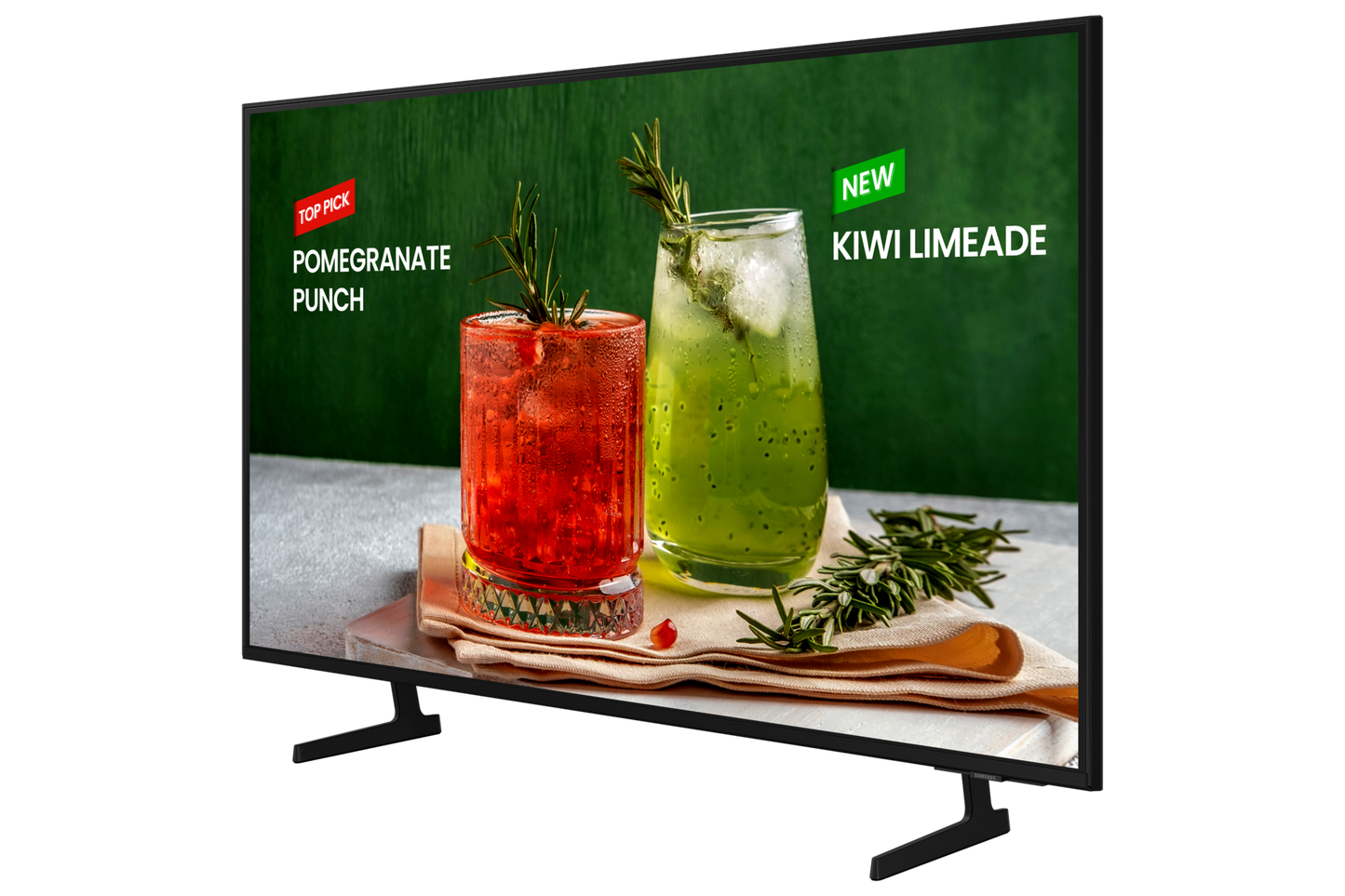 Pantalla Samsung BED-H 55" LED Crystal 4K UHD Resolucion 3840x2160 SMART Admon contenido  HDMI/ LAN / WIFI  16/7  3 AÃ±os de Garantia