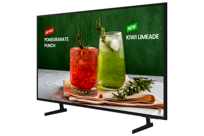 Pantalla Samsung BED-H 55" LED Crystal 4K UHD Resolucion 3840x2160 SMART Admon contenido  HDMI/ LAN / WIFI  16/7  3 AÃ±os de Garantia