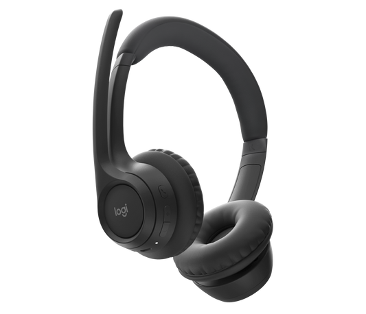 Diadema Logitech Zone Vibe 300 Inalámbrica con Microfono Color Negro