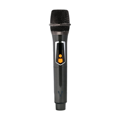 BAFLE VORAGO KSP-503 NEGRO 2X8" 2X30WATTS RMS TECNOLOGIA DSP / USB / MSD/ 3.5MM /  RECARGABLE / TWS BT 5HRS CARGA USB TIPO C / MICROFONO INALAMBRICO