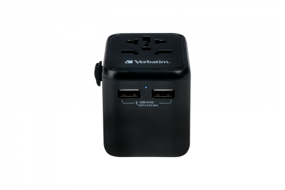 Adaptador Verbatim Universal de viaje 12W UTA-01 - USB-A (49543)