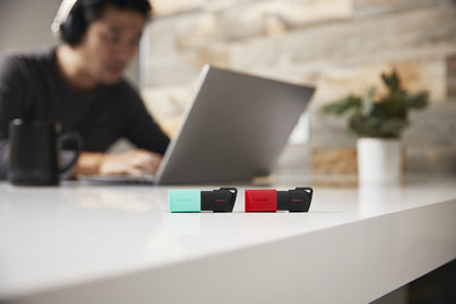 Memoria USB Kingston DataTraveler Exodia M 128GB USB 3.2 Gen1 Color Negro-Rojo