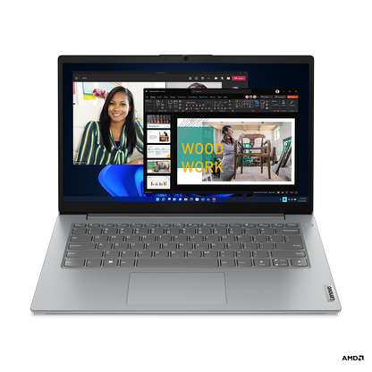 Laptop Lenovo V14 G4 AMN AMD Ryzen 5 7520U Non Touch Windows 11 Pro 64 16 GB 1x512GB SSD Wi Fi 6 2x2 AX 1CourierCarryin