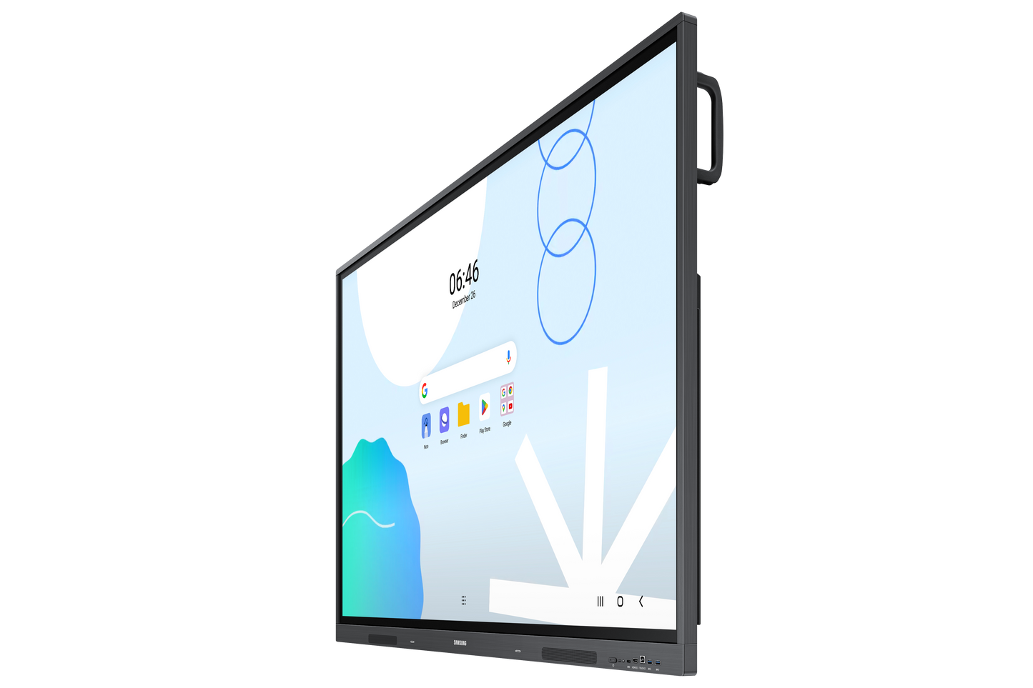 Pantalla Samsung 75" Interactiva WAD Interactiva Touch 40 Multi Touch Android OS 13 UHD Resolucion 3840x2160