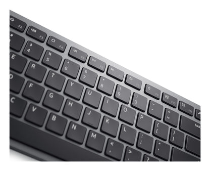 Kit Teclado y Mouse Dell Premier Wireless KM7321W Español Color Gris titanio Garantia 3 Años