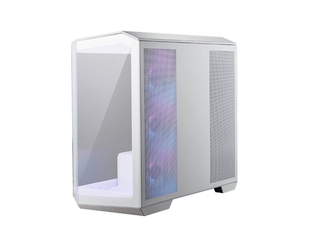 Gabinete MSI MAG Pano M100R PZ MICRO-TOWER MICRO-ATX USB 3.0 sin Fuente 4 Ventiladores Instalados Blanco