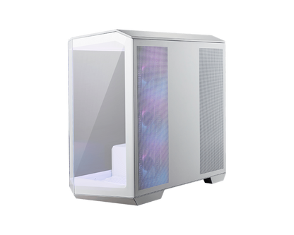 Gabinete MSI MAG Pano M100R PZ MICRO-TOWER MICRO-ATX USB 3.0 sin Fuente 4 Ventiladores Instalados Blanco