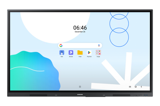 Pantalla Samsung 75" Interactiva WAD Interactiva Touch 40 Multi Touch Android OS 13 UHD Resolucion 3840x2160