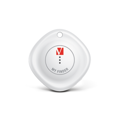 Localizador Verbatim Bluetooth MyFinder Verbatim Blanco y Negro Paquete C/2 Piezas