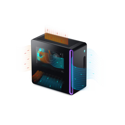 Desktop Dell Alienwere R16 Intel Core i7-13700F Disco duro 1TB SSD+1TB HDD Ram 32GB NVIDIA GE FORCE RTX 4070 Win 11 Home