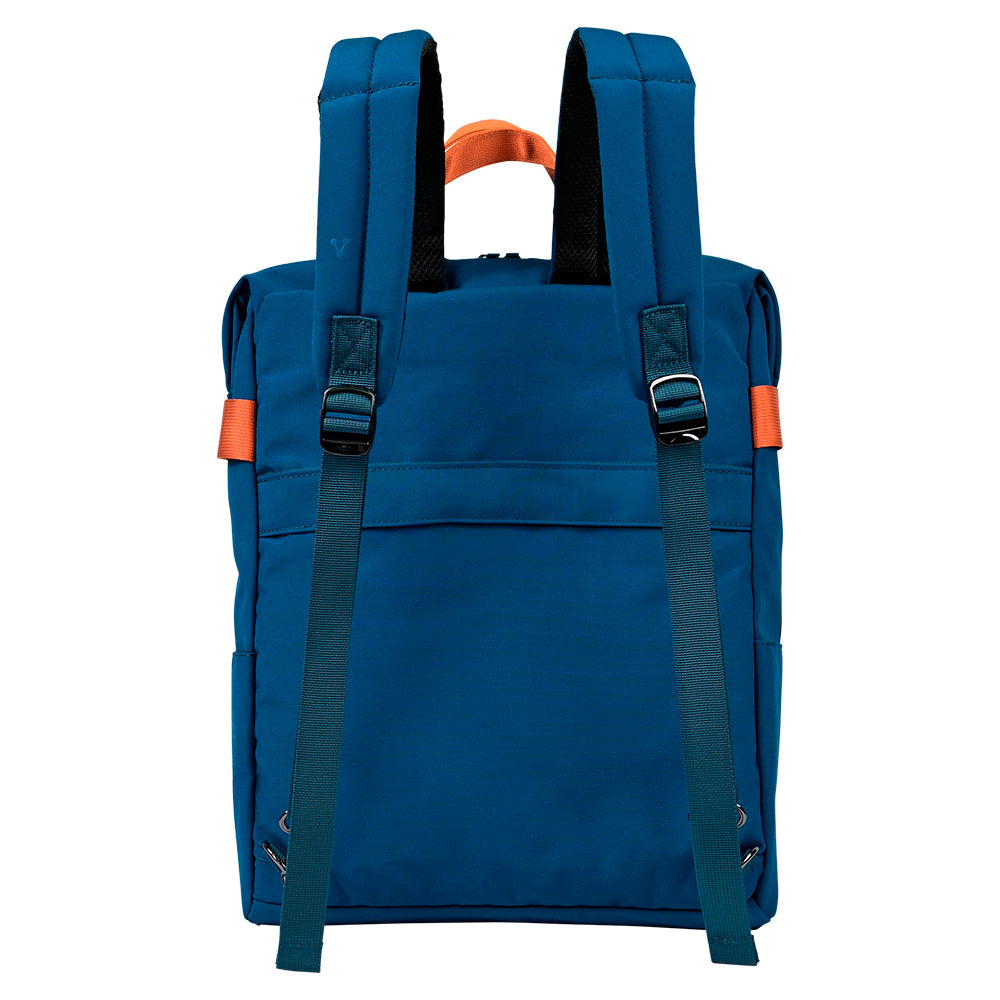 Mochila Vorago Bp-301 Vintage Doble Uso Laptop 15.6 Azul