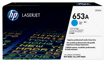 Toner HP 653A Cyan