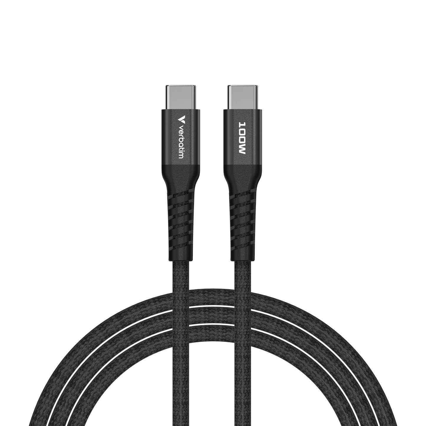 Cable Magnético Verbatim Compacto 100W 12cm Color Negro