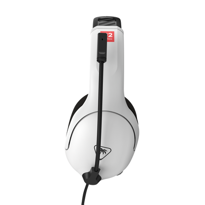 Auriculares de juego con cable Turtle Beach Airlite Fit  White Black para Nintendo Switch 2
