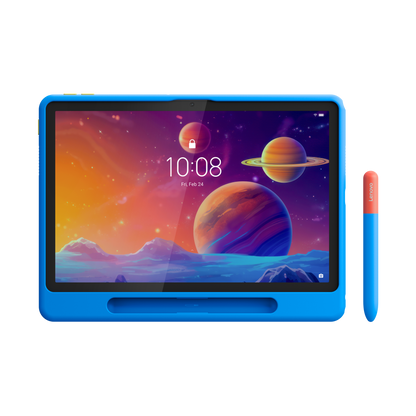 Tablet Lenovo Tab 10.1 MediaTek Helio G85 4GB 64 GB Android 14 Incluye Funda y Pluma Color Gris Luna
