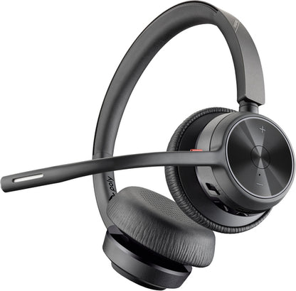 Audífonos Poly Voyager 4320 USB-A + Dongle BT700 Color Negro