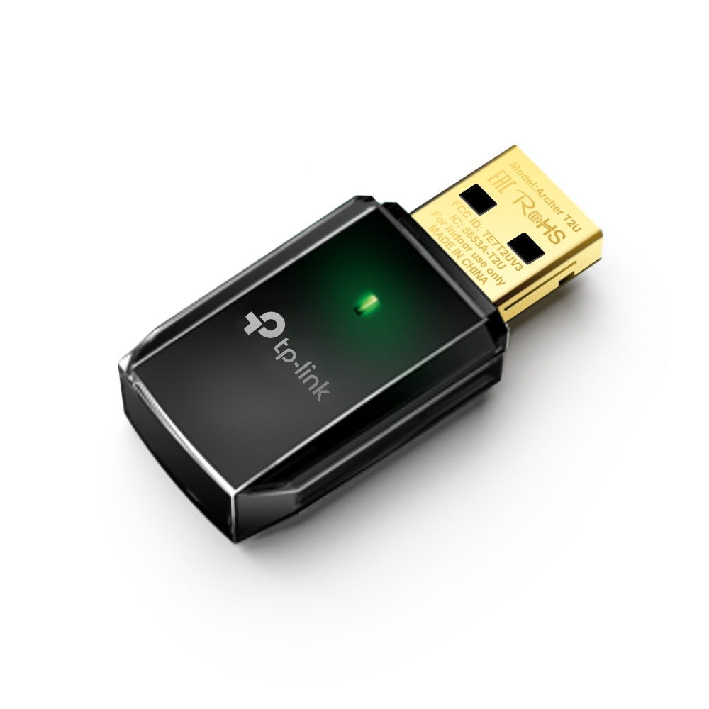 Adaptador Inalambrico TP-Link USB de Banda Dual AC600
