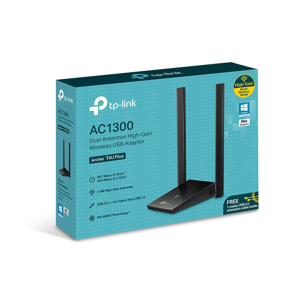 Adaptador TP-Link High Gain Dual Band Wi-Fi USB 867 Mbps at 5 GHz