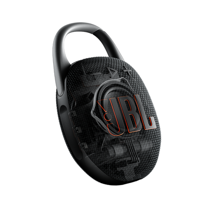 Altavoz JBL Clip 5 inalámbrico portátil resistente al agua color Negro