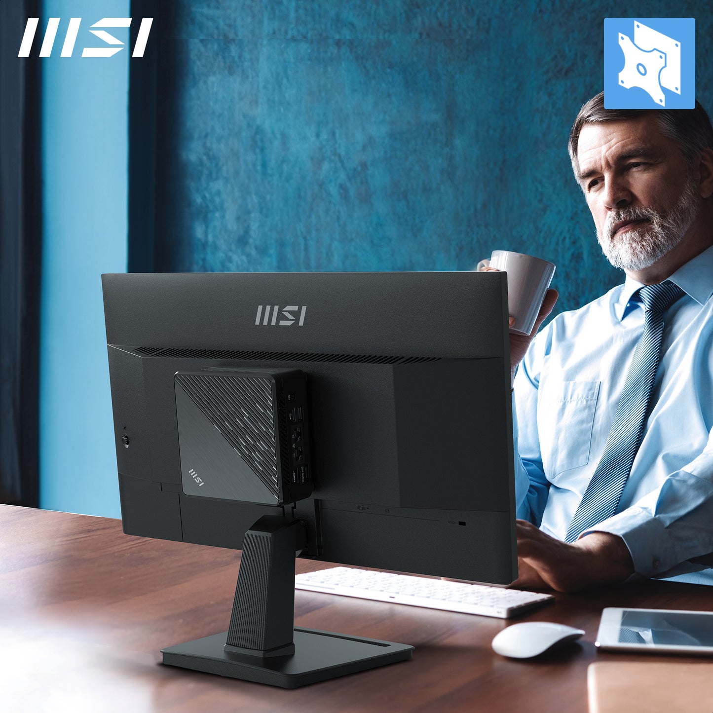 Monitor MSI PRO MP225V 21.4 " LED 1920x1080 Full HD 100Hz HDMI Negro