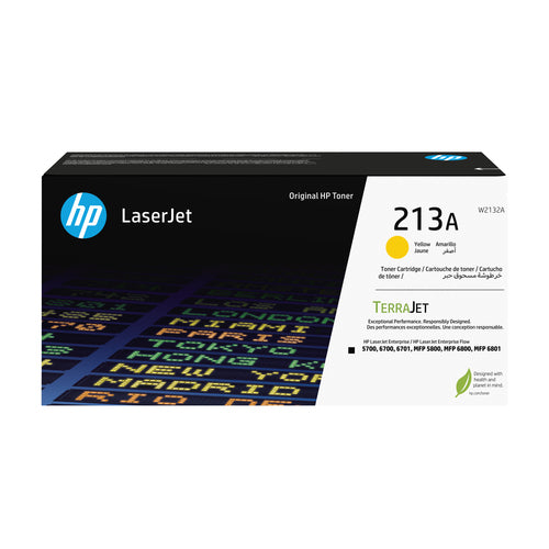 Tóner HP LaserJet 213A Rendimiento 3000 Páginas Color Amarillo