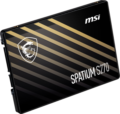 SSD MSI Interno SPATIUM S270 480GB 2.5 SATA III hasta 450 MB/s Escritura