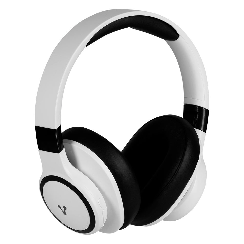 Vorago HPB-205-WH auricular y casco Auriculares Inalámbrico y alámbrico Diadema Llamadas/Música USB Tipo C Bluetooth Blanco