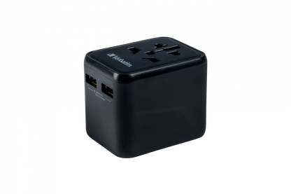 Adaptador Verbatim Universal de viaje 12W UTA-01 - USB-A (49543)