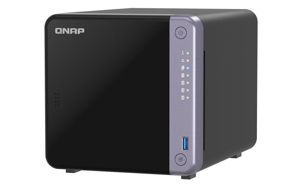 Unidad NAS QNAP TS-432X-4G-US de 4 bahías 4 GB DDR4 RAM sin Disco