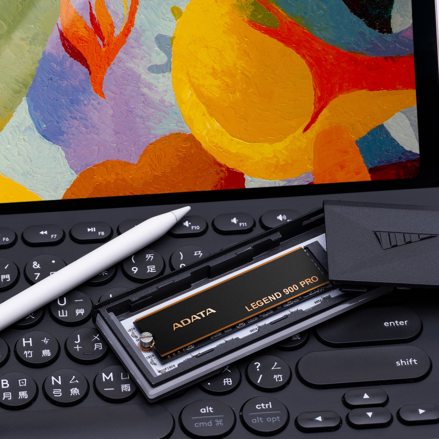 Unidad de Estado Solido SSD Adata 2 TB Legend 900 Pro NVMe M.2 6500 MB/s Escritura 7400 MB/s Lectura PCI Expres