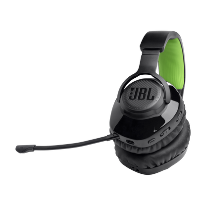 Auriculares inalámbricos JBL supraaurales para juegos JBL Quantum 360X para Xbox color negro/verde