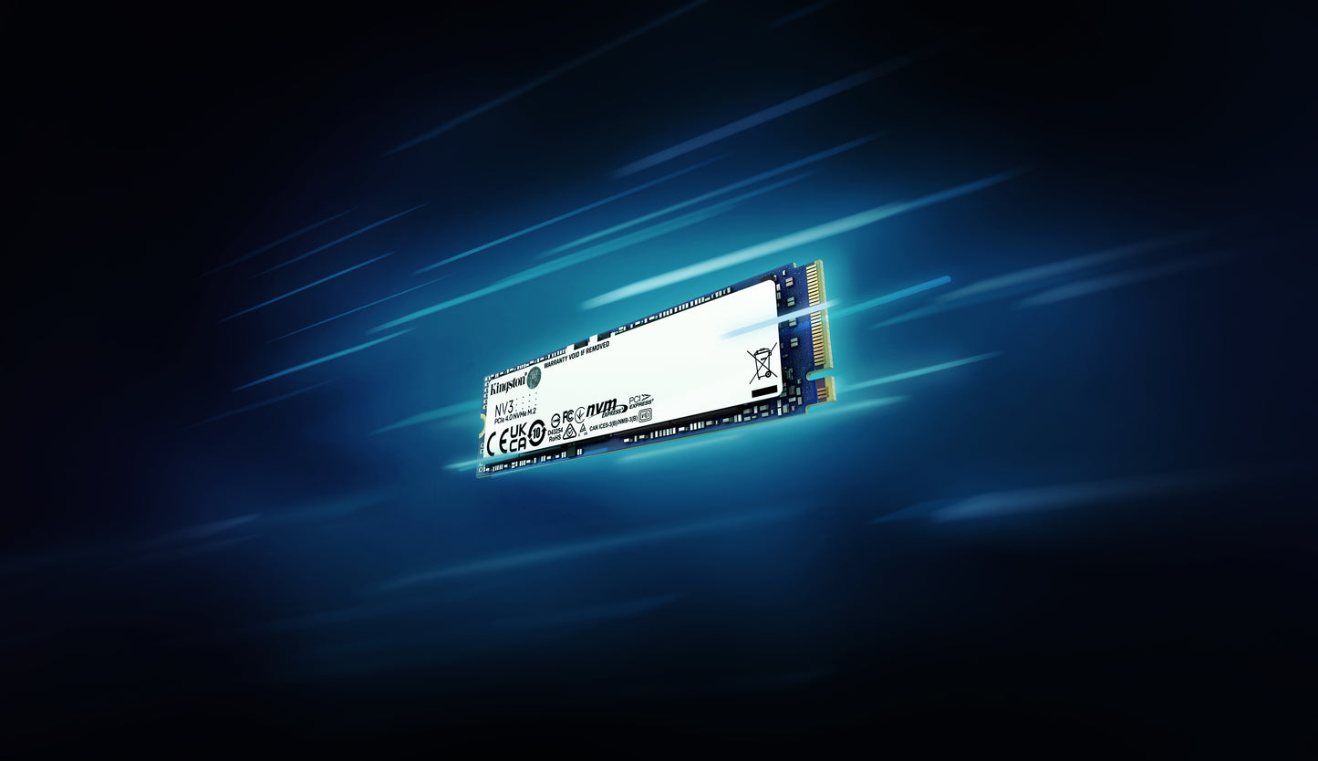 Unidad de Estado Sólido SSD Kingston SNV3S NVMe 500GB PCI Express 4.0 M.2