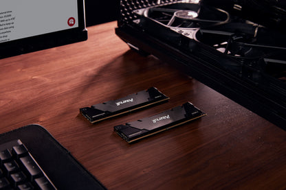 Memoria RAM Kingston DIMM DDR4 16GB 4000MT S Fury Renegade Black XMP CL19 288PIN 1 35V C Disparador de Calor Gamer