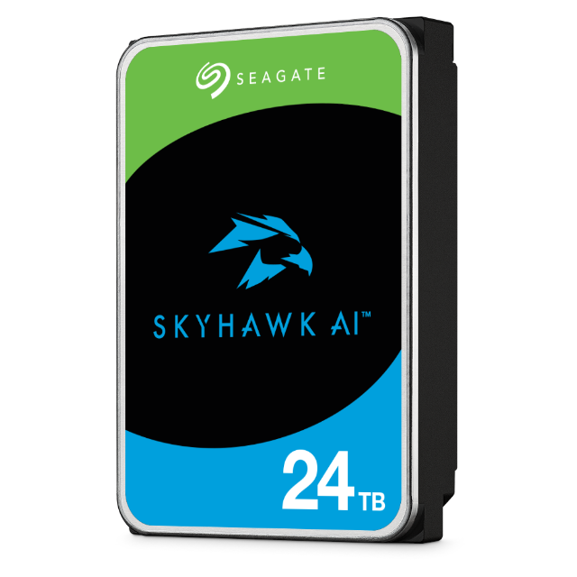 Disco Duro para Videovigilancia Seagate SkyHawk 24TB 3.5 SATA III 6 Gbit/s 7200RPM 512MB Cache