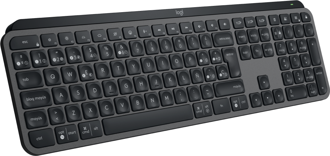 Teclado Logitech MX Keys S Color Grafito